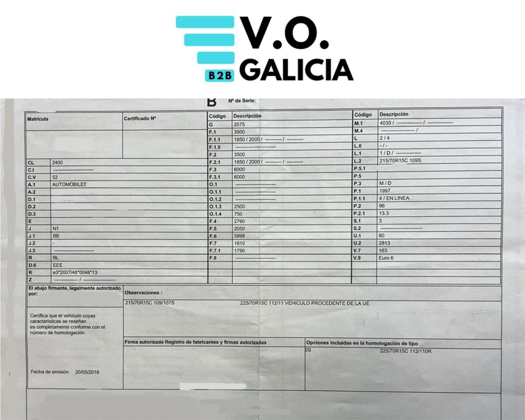 Cómo interpretar la ficha técnica de un vehículo paso a paso