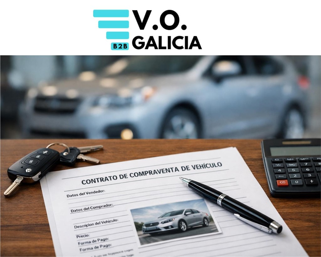 Contrato de compraventa de vehículo usado: qué debe incluir un profesional