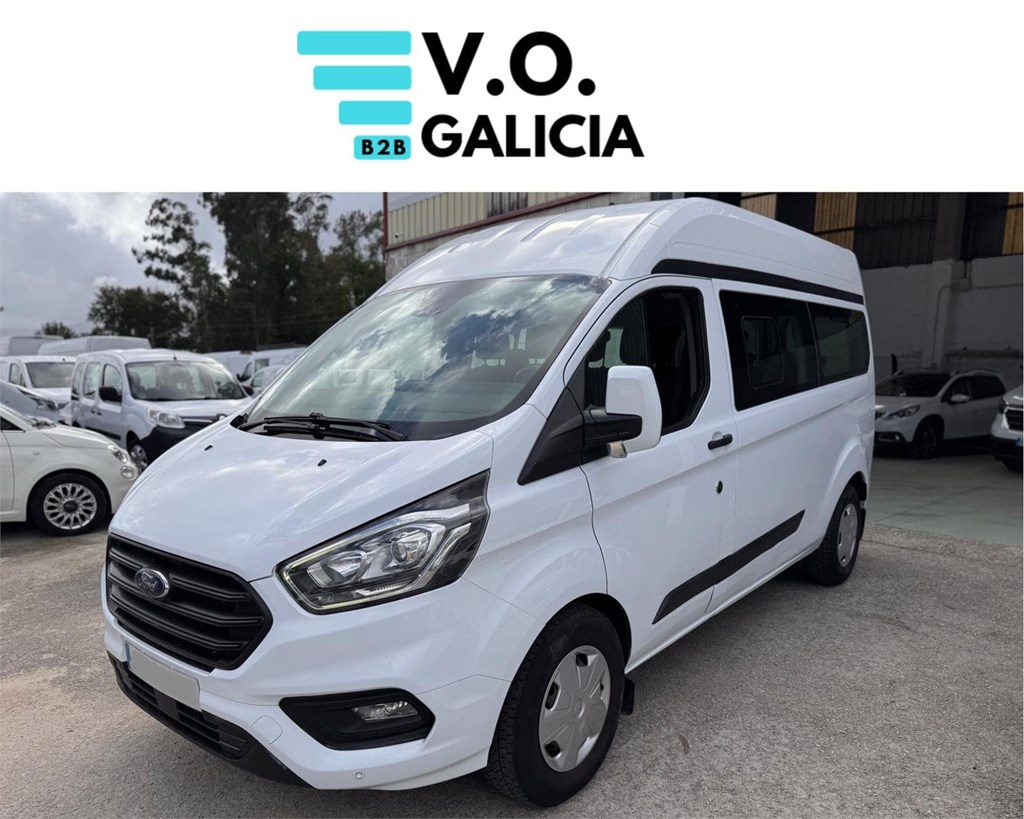 Ford-Transit Custom Kombi 9 plazas de ocasión para profesionales