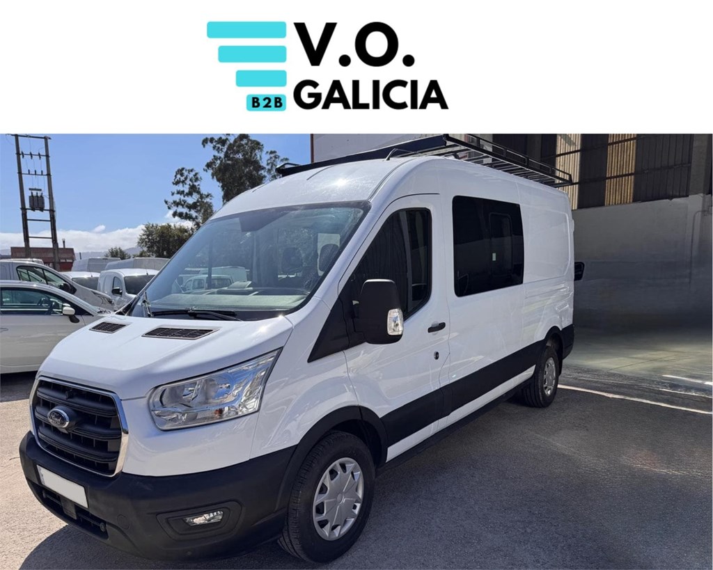 Ford Transit Doble Cabina L3H2 6 con separaador de carga Plazas – Venta exclusiva a profesionales