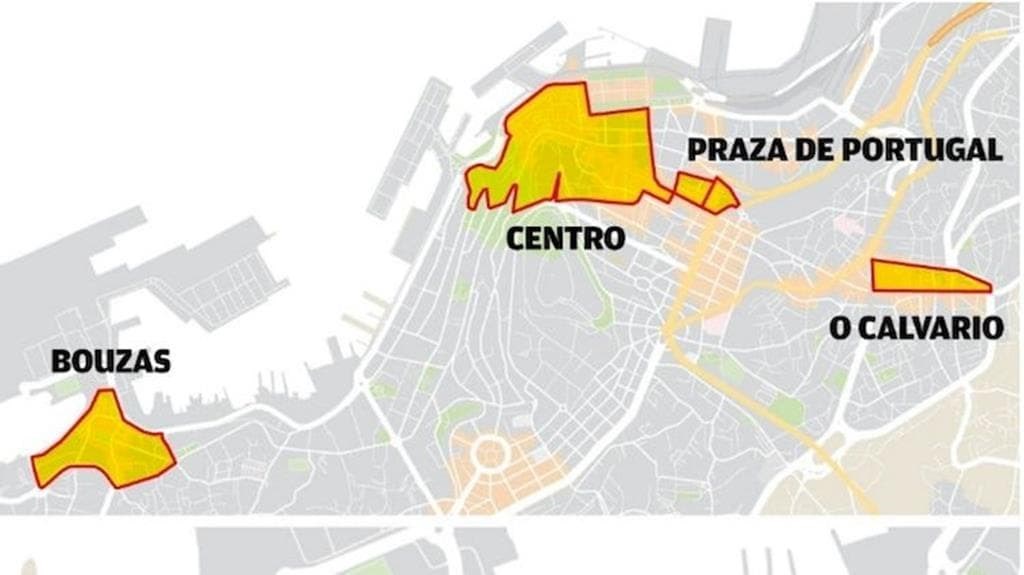 ¿Qué coches pueden entrar la zona ZBE en Vigo? 
