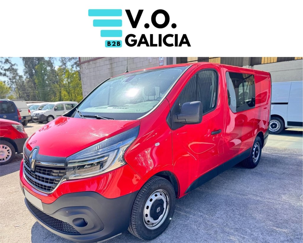 Renault Trafic Combi 6 Plazas 120 CV V.O. – Venta exclusiva a profesionales