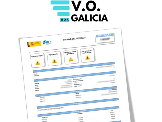 Solicitar informe gratis de un vehículo en la DGT 